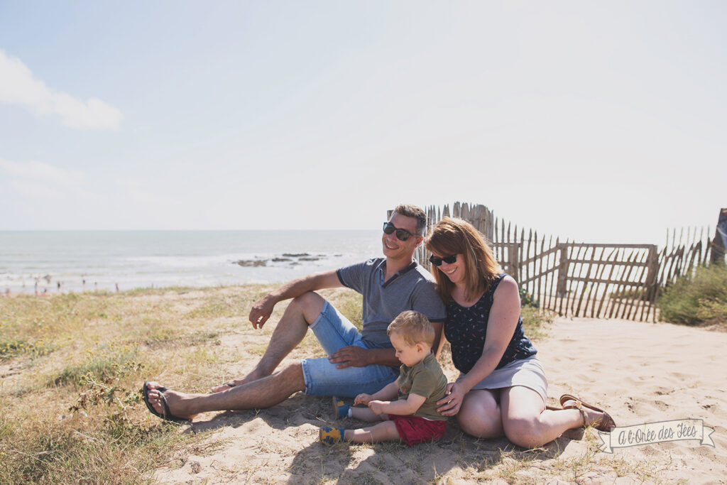 Vacances au camping l'Eden, à Bretignolles sur mer, balade en bord de mer.