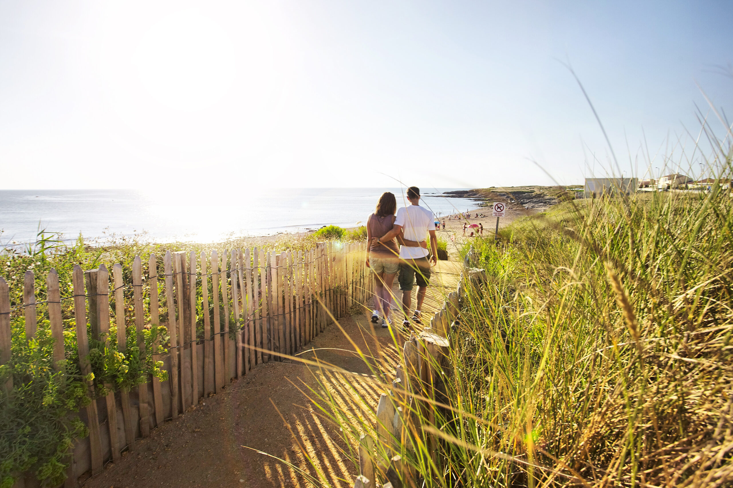 Plage de Brétignolles-sur-Mer à proximité du Camping L'EDEN